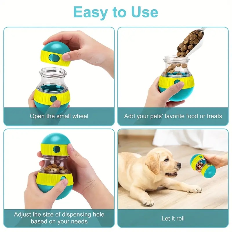 Interactive Dog Snack Dispense - Dog Puzzle Feeder Toy ulasan dan harga