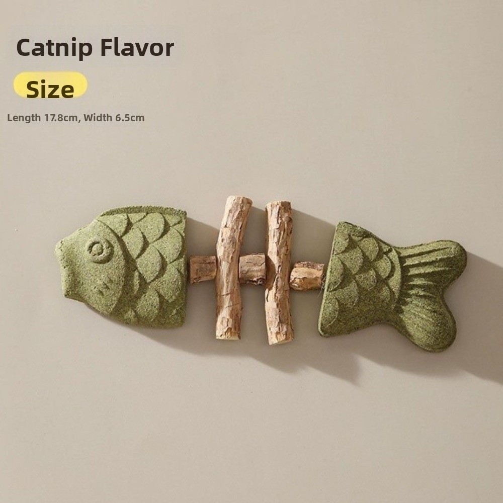Fish Bone Shape Cat Molar Stic - Teeth Cleaning Dog Chew Bone ulasan dan harga