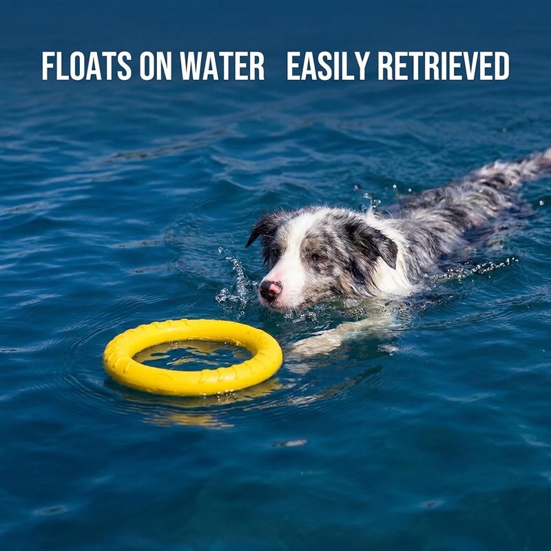 Dog Toys Pet Flying Discs EVA  - Indestructible Dog Chew Toy ulasan dan harga