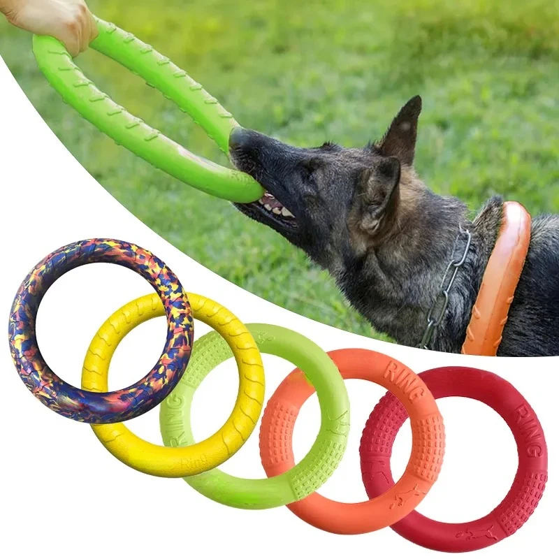 Dog Toys Pet Flying Discs EVA  - Indestructible Dog Chew Toy ulasan dan harga